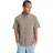 QUIKSILVER Kurzarmhemd kariert Beige XS
