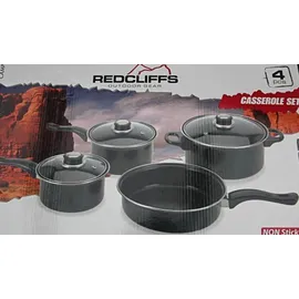 REDCLIFFS Excellent Houseware 7-tlg. Antihaft-Kasserollen-Set