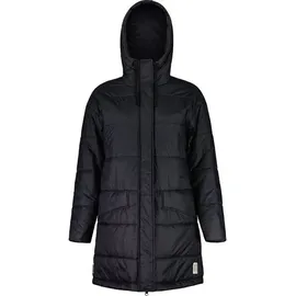 maloja Wintermantel FossanM Urban Puffer Coat (PrimaLoft® BIO133, winddicht) schwarz Damen schwarz L