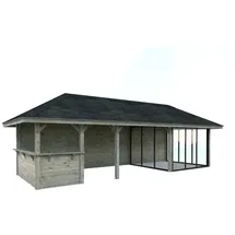 Palmako Bianca 8,76 x 3,19 m Grau