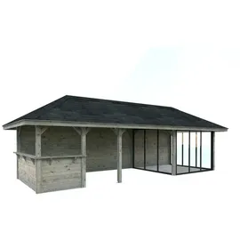 Palmako Bianca 8,76 x 3,19 m Grau