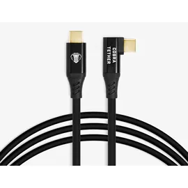 cobratether USB-C auf USB-C 10 m Schwarz