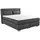 JOB Boxspringbett ROMANA, 160 x 200 cm - Mikrofaser mit Kaltschaumtopper