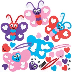 Schmetterling Mix & Match-Deko-Magnete (pro Set 8) Bastelaktivitäten Valentinstag
