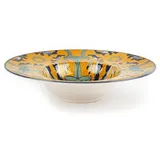 Excelsa Set mit 6 Pastatellern Trinacria Keramik, 28,5 cm Bunt