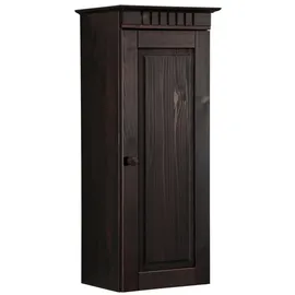 OTTO home Hängevitrine Cubrix 35 x 28 x 85 cm Braun