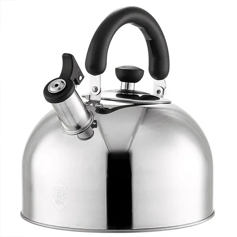 Maxcook Wasserkocher aus Edelstahl 304 MCH886 – Verdickter Klang – Gas-Induktionsherd – 3 l