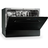 Klarstein Havasia UV 6 Geschirrspüler UV-Licht freistehend 1380W, 10041825, 7 l schwarz