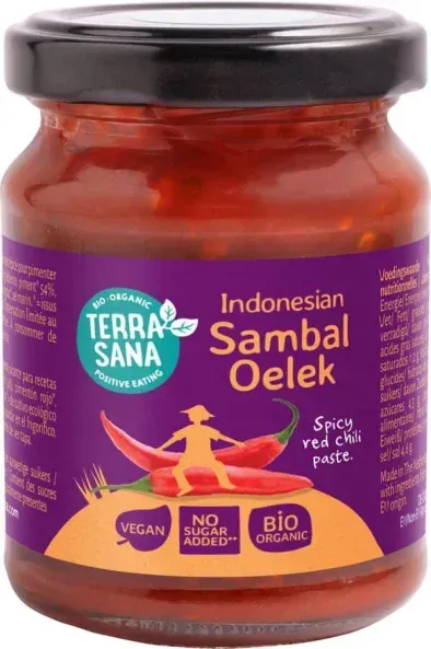 Terrasana Indonesisches Sambal Oelek bio