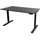 Assmann Electronic ASSMANN Schreibtisch Schwarz Schwarz, Metall, 140x127x70 cm, Arbeitszimmer, Schreibtische, Bürotische