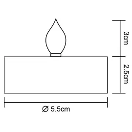 bmf-versand Solarleuchte Garten 3er Set Teelicht Solarlampe Außen Feuer Effekt Solar