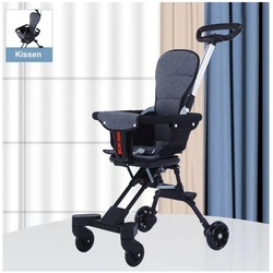 TPFLiving Klappkinderwagen aus Aluminium mit Sitzpolster