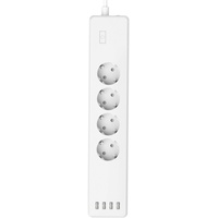 Hama WLAN-Steckdosenleiste 4-fach, 2300W, 4x USB-A, Smart-Steckdosenleiste (176574)