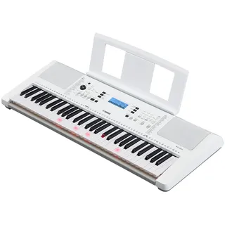 Yamaha EZ300 Tragbare Tastatur mit 61 Tasten und beleuchteten Tasten und PA130 Netzteil