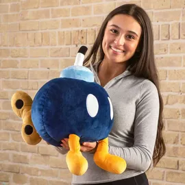 TOMY Mocchi-Mocchi Bob-Raupe 38 cm Blau