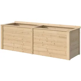 Weka Killarney Hochbeet 250 x 100 x 80 cm Natur