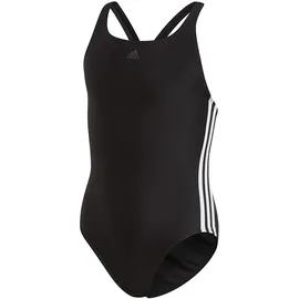 adidas Athly V 3-Streifen Badeanzug Schwarz/Weiß 128