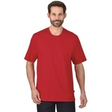 Trigema Herren T-Shirt 636202, Medium, Rot (kirsch 036)