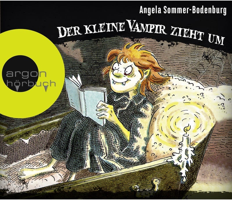 Der Kleine Vampir - 2 - Der Kleine Vampir Zieht Um - Angela Sommer-Bodenburg (Hörbuch)