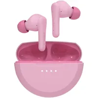 Belkin SoundForm Nano 2 Bluetooth In-Ear Kinderkopfhörer mit integriertem Mikrofon, 28 Std. Akkulaufzeit, Lautstärkebegrenzung auf 85 dB, wasserfest nach IPX5, für iPhone, iPad, Galaxy usw. – Rosa