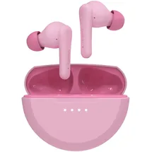 Belkin SoundForm Nano 2 Bluetooth In-Ear Kinderkopfhörer mit integriertem Mikrofon, 28 Std. Akkulaufzeit, Lautstärkebegrenzung auf 85 dB, wasserfest nach IPX5, für iPhone, iPad, Galaxy usw. – Rosa