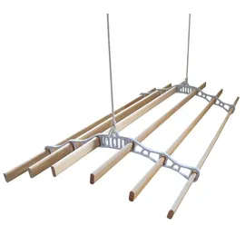 MonsterShop Deckentrockner 1,8 m weiß