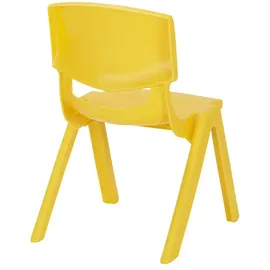 Möbel Kraft Kinderstuhl 33 x 36 x 53 cm gelb