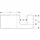 Geberit Waschtisch-Platte One 120x3x47cm, N hick./Mela Holz, AS re