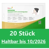 20 x Hotgen Corona Schnelltest Antigen Selbsttest Laientest Covid Test BfArM