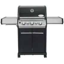 SANTOS Gasgrill S-318 schwarz