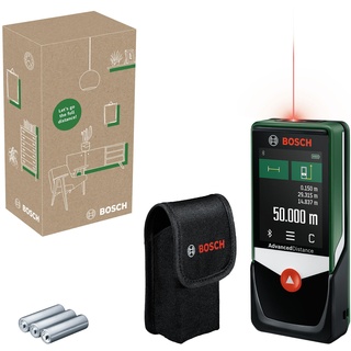 Bosch Digitaler Laser-Entfernungsmesser AdvancedDistance 50C eCommerce-Karton