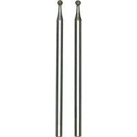 PROXXON Diamantierte Schleifstifte rund 1,0 mm 2 Stück