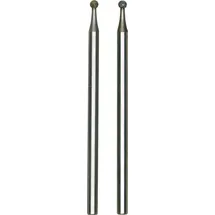 PROXXON Diamantierte Schleifstifte rund 1,0 mm 2 Stück