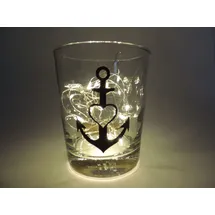 Licht-Idee Teelicht 8 cm schwarz