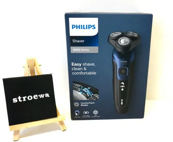 Preisvergleich Produktbild Philips Series 5000 Nass- Trockenrasierer S5465/18 blau