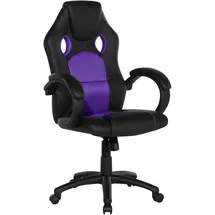Beliani FIGHTER Gamingstuhl Schwarz/Violett