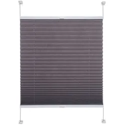 Plissee »Pastell«, Lichtschutz, ohne Bohren, verspannt, Klemmfix-Plissee, Pastell, 70378757-9 grau