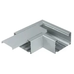 Schneider Electric 5507120 INKA 123/72 90 Grad Flachwinkel m. Abdeckung, Alu eloxiert Typ:INKA LS 123/72 AN