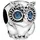 Pandora Funkelnde Eule Blau 798397NBCB