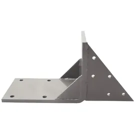 Mendler Dachsparrenadapter 14,5 x 35,5 cm grau Stahl 2 St.