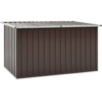 Gartenbox Aufbewahrungsbox Verzinkter Stahl Metall Gartengerätebox