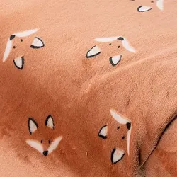 Wellness-Fleece "Fuchs", braun-color