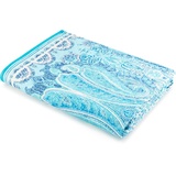 BASSETTI MERGELLINA Tagesdecke aus 100% Baumwolle in der Farbe Ocean Blue B1, Maße: 180x255 cm