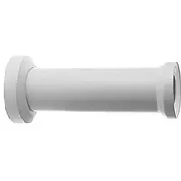 Duravit Ablaufstutzen mit Rosette Abgang waagerecht, weiss, 0014290000