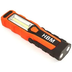 HBM Professionelle wiederaufladbare LED-Taschenlampe 280 Lumen Modell 1