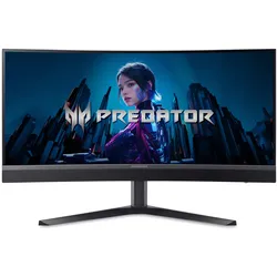 Acer Predator X34 (X34V3bmiiphuzx) 34,0" UWQHD MiniLED Curved Gaming 86,4 cm (34,0 Zoll), 100Hz, HDR1000, 2x HDMI, 1x DP, 1x Type-C, USB 3.2 Hub, Audi