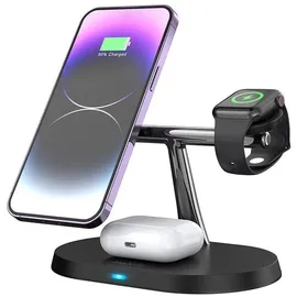 MaxLife Maxlife wireless charger 3in1 15W, black MXWC-03 - schwarz