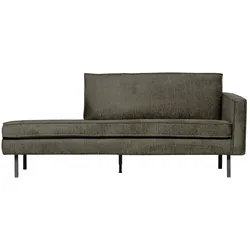 Daybed Rodeo aus Struktursamt Rechts, Frost