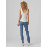 Vero Moda Stricktop VMNew Lex (1-tlg) Plain/ohne Details weiß