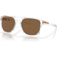 OAKLEY Latch Beta matte clear/prizm Bronze, Sonnenbrille - Matt-Transparent Bronze-Getönt